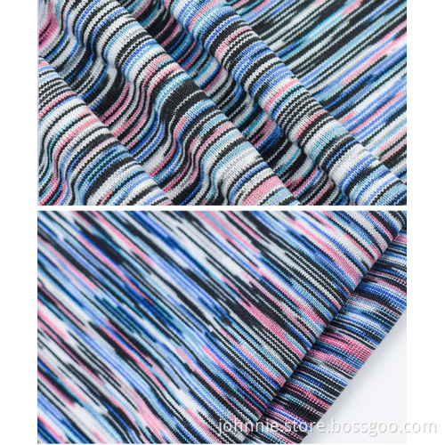 Polyester Dyed Micro Fiber Jersey Polyester Spandex Fabric
